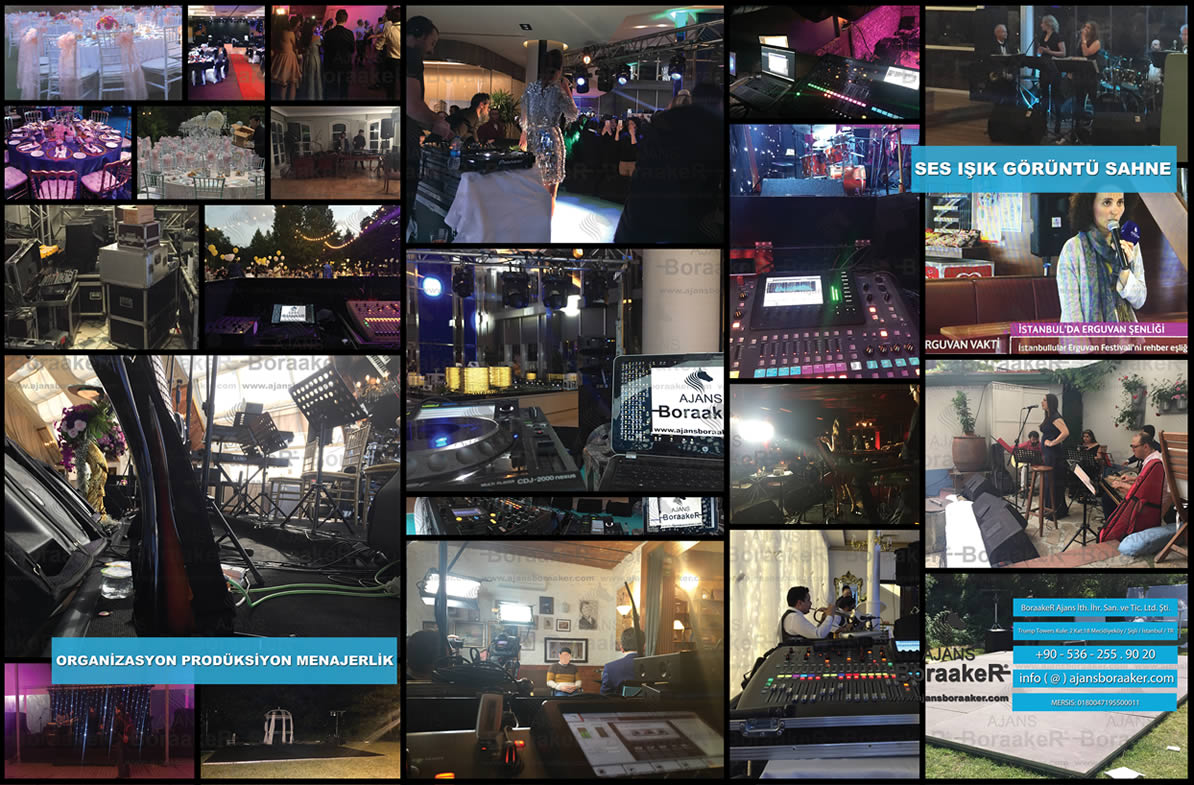 Ses Sistemi Kiralama Işık Sistemi Kiralama AJANS BoraakeR